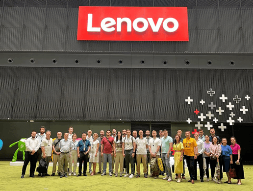 Посещение офиса Lenovo